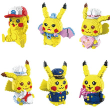 Lade das Bild in den Galerie-Viewer, Süße Pikachu Baustein Figuren (6 Motive zur Auswahl) kaufen