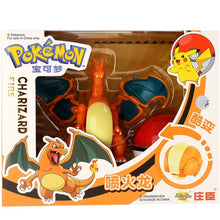Lade das Bild in den Galerie-Viewer, Glurak / Charizard Spiel Figur mit Pokeball Pokemon Spielzeug Set kaufen