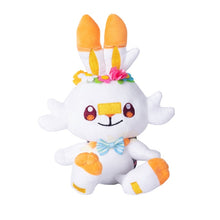 Lade das Bild in den Galerie-Viewer, Halloween Scorbunny, Sylveon oder Ponyta Kuschel Pokemon Blumen Edition kaufen