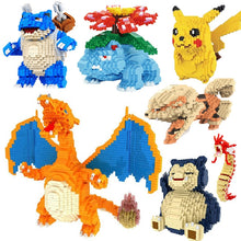 Lade das Bild in den Galerie-Viewer, Relaxo, Pikachu, Charizard, Pikachu u. a. Baustein Set (viele Motive zur Auswahl) kaufen