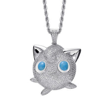 Lade das Bild in den Galerie-Viewer, Jigglypuff Pummeluff Halskette Hip Hop Style Pokemon kaufen