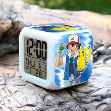 Lade das Bild in den Galerie-Viewer, Pikachu Pokemon Digitaler Wecker mit LED Beleuchtung kaufen