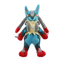 Lade das Bild in den Galerie-Viewer, Mega Lucario Plüsch Figur (ca. 26cm) kaufen