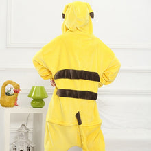 Lade das Bild in den Galerie-Viewer, Pikachu Kostüm Onesie für Kinder kaufen