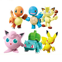 Lade das Bild in den Galerie-Viewer, Mega Bloks Pokemon Series Pikachu Glumanda Schiggy und mehr kaufen