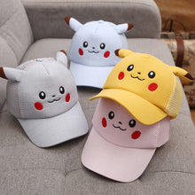 Lade das Bild in den Galerie-Viewer, Pokemon Pikachu Kinder Mützen Baseball Cap (4-8 Jahre) kaufen