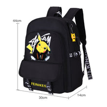 Lade das Bild in den Galerie-Viewer, Schul Rucksack mit Pikachu Pokemon Motiv kaufen