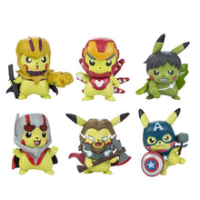 Lade das Bild in den Galerie-Viewer, Pokemon Figuren - Pikachu Cosplay als Captain America Iron Man Hulk Thanos Ant Man Thor (ca. 10cm) kaufen