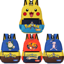 Lade das Bild in den Galerie-Viewer, Pokemon Kinder Rucksäcke mit Relaxo, Glruak, Mewtwo oder Pikachu Motiv kaufen