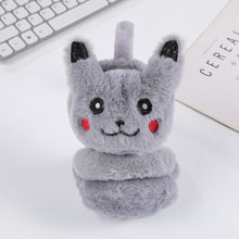 Lade das Bild in den Galerie-Viewer, Pokemon Pikachu Flauschige Ohrenwärmer für kalte Tage kaufen