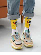 Lade das Bild in den Galerie-Viewer, Stylishe Pokemon Pikachu Socken kaufen