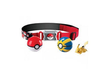 Lade das Bild in den Galerie-Viewer, Pokemon Poke Ball Gürtel mit 2x Pokeball und 1x Figur kaufen