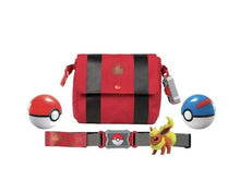 Lade das Bild in den Galerie-Viewer, Pokemon Poke Ball Gürtel mit 2x Pokeball und 1x Figur kaufen