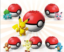 Lade das Bild in den Galerie-Viewer, Pokeball Baustein mit Pokemon Figur - verschiedene Motive kaufen