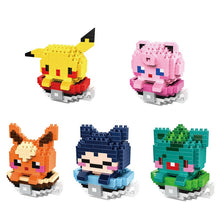 Lade das Bild in den Galerie-Viewer, Süße Pokemon Baustein Figuren in verschiedenen Motiven kaufen