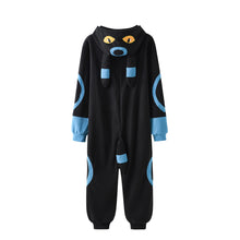 Lade das Bild in den Galerie-Viewer, Flauschiger Nachtara Umbreon Onesie Pyjama kaufen