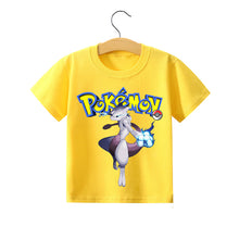 Lade das Bild in den Galerie-Viewer, Pokemon Pikachu Kinder Sommer T-Shirts in vielen Motiven und Größen kaufen