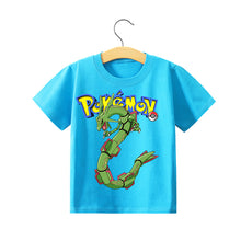 Lade das Bild in den Galerie-Viewer, Pokemon Pikachu Kinder Sommer T-Shirts in vielen Motiven und Größen kaufen