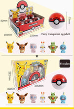 Lade das Bild in den Galerie-Viewer, Pokémon Spielbox mit Pokéball und gesichter-wechselnden Pokémons kaufen