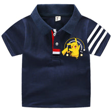 Lade das Bild in den Galerie-Viewer, Pokemon Polo Shirts für Kinder mit vielen verschiedenen Motiven für den Sommer kaufen