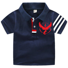 Lade das Bild in den Galerie-Viewer, Pokemon Polo Shirts für Kinder mit vielen verschiedenen Motiven für den Sommer kaufen