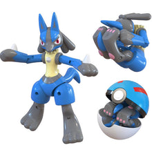 Lade das Bild in den Galerie-Viewer, Pokemon Spielzeug Set mit 2x Figur und 2x Pokeball (verschiedene Motive zur Wahl) kaufen