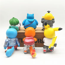 Lade das Bild in den Galerie-Viewer, Pokemon Figuren Set - Pikachu Squirtle Charmander Psyduck kaufen