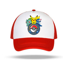 Lade das Bild in den Galerie-Viewer, Pikachu Pokemon Baseball Mützen in vielen Motiven für Kinder oder Erwachsene kaufen