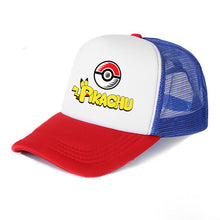 Lade das Bild in den Galerie-Viewer, Pikachu Pokemon Baseball Mützen in vielen Motiven für Kinder oder Erwachsene kaufen