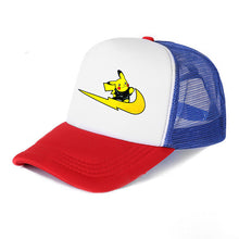 Lade das Bild in den Galerie-Viewer, Pikachu Pokemon Baseball Mützen in vielen Motiven für Kinder oder Erwachsene kaufen