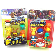 Lade das Bild in den Galerie-Viewer, Pokemon Pikachu 3in1 Radiergummi Set (zufällige Auswahl) kaufen