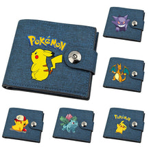 Lade das Bild in den Galerie-Viewer, Pikachu, Relaxo etc. - Pokemon Portmonee Geldbörse in vielen Motiven kaufen