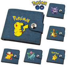 Lade das Bild in den Galerie-Viewer, Pikachu, Relaxo etc. - Pokemon Portmonee Geldbörse in vielen Motiven kaufen