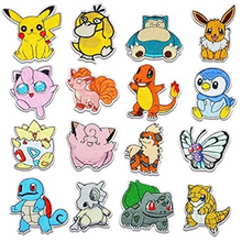 Lade das Bild in den Galerie-Viewer, 16 Stk. Pokémon Stoff-Patches zum Aufnähen kaufen