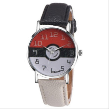 Lade das Bild in den Galerie-Viewer, Damen Pokemon Armband Uhr im Pokeball Design kaufen