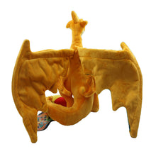 Lade das Bild in den Galerie-Viewer, Mega Charizard / Glurak Plüschtier Figur (ca. 23cm) kaufen