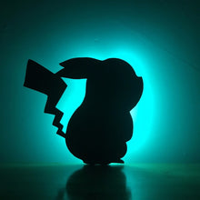 Lade das Bild in den Galerie-Viewer, Pokemon Pikachu Lampe - Schatten Wandlampe kaufen