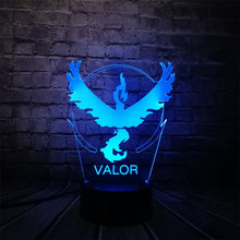 Lade das Bild in den Galerie-Viewer, Pokemon Go 3D LED Lampe mit Farbwechsel (Nachtlicht, Tischlampe) kaufen