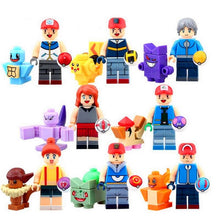 Lade das Bild in den Galerie-Viewer, Pokemon Trainer Set mit 7 Figuren kaufen
