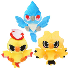 Lade das Bild in den Galerie-Viewer, Kawaii Moltres, Articuno, Zapdos Plüsch Figuren (ca. 30cm) kaufen