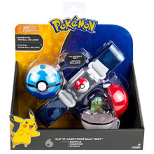 Lade das Bild in den Galerie-Viewer, Pokemon Spielzeug Poke Trainer Gürtel mit Pokeball und Figur kaufen