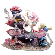 Feelinara Sylveon Insel Statue Figur Pokemon (ca. 20cm)