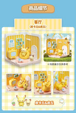 Lade das Bild in den Galerie-Viewer, Pokemon Peace Haus Pikachu, Plinfa, Hopplo
