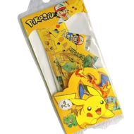 Pokemon Lineal Set für Schule und Freizeit (4 Stk.)