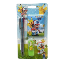 Lade das Bild in den Galerie-Viewer, Pokémon Schreib und Schulset mit Stift, Heft etc.
