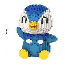 Lade das Bild in den Galerie-Viewer, Große Pokemon Gengar oder Piplup Plinfa Mikro Klemm-Baustein Figuren
