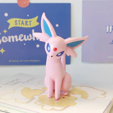 Lade das Bild in den Galerie-Viewer, 7er Set Pokemon Figuren  Pikachu Lucario Jolteon Espeon Psyduck
