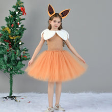 Lade das Bild in den Galerie-Viewer, Entzückendes Evoli Eevee Kleid Cosplay Kostüm
