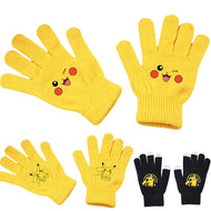 Pikachu Winterhandschuhe in Schwarz oder Gelb