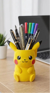 Niedlicher Pikachu Stiftehalter für Schreibtisch, Kinder, Schule etc.